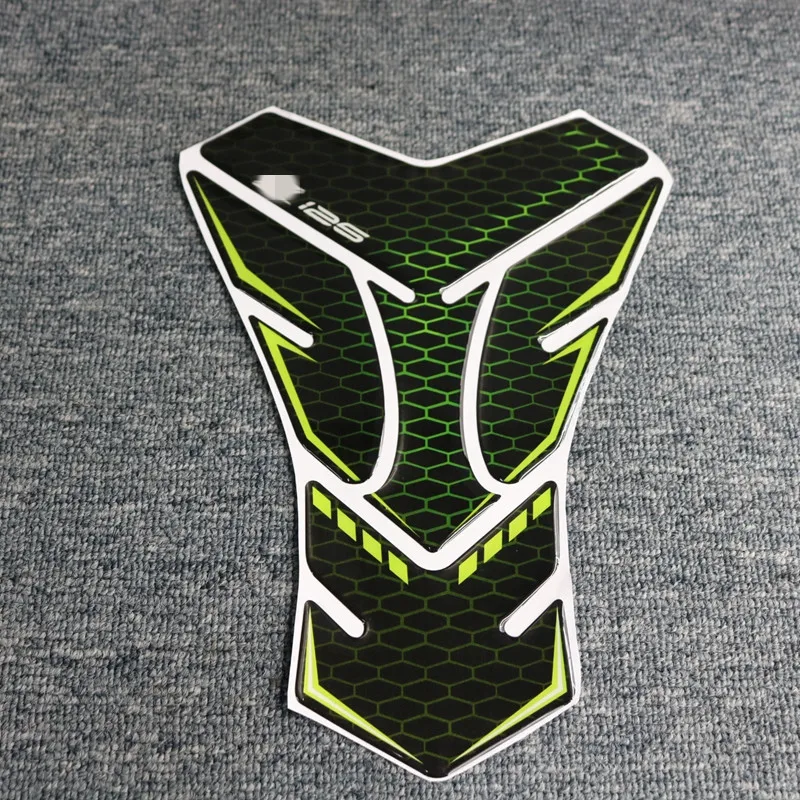 For Kawasaki Z125 Z250 Z300 3d Fuel Tank Sticker Cover Pad Motorcycle