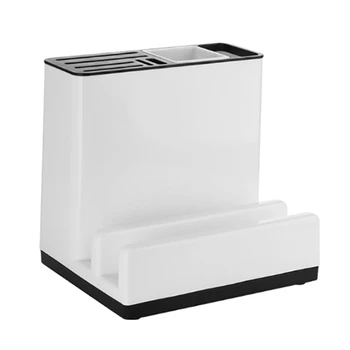 

Knife Chopping Board Shelf Chopsticks Cutter Kitchenware Pot Lid Storage Rack Kitchen Supplies Cutlery Draining Organizer Storag