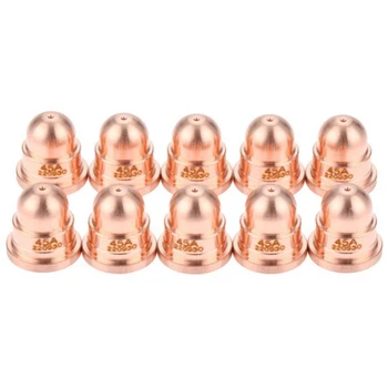 

50 Pcs 45A Nozzle 220930 Nozzle for Plasma Cutting Torch Consumables Fine Cut Processes Welding & Soldering Supplies