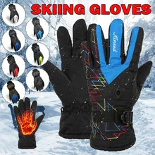 Зимние теплые ветрозащитные лыжные перчатки для спорта на открытом воздухе удобные мужские или женские перчатки для сноуборда или катания на лыжах