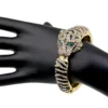 New Arrivals Classic Tiger Vintage Animal Statement Bangle for Women Girls Fashion Personalized Costume Jewelry Cuff Bracelets 6