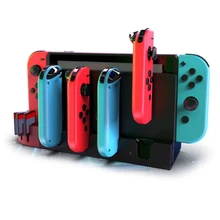 Aliexpress - Suitable for Switch JoyCon controller charger with game cartridge storage with 8 game slots storage