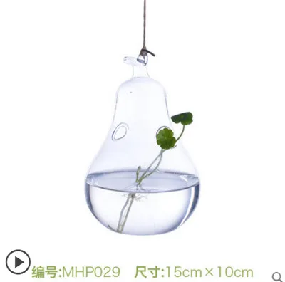 Творческий гидропонная Ваза «сделай сам» прозрачный подвесной для рыб танк аквариумный контейнер стеклянные вазы для цветов садовый бар украшение ремесло - Цвет: 6