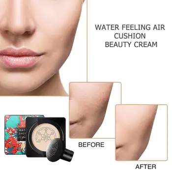 Mushroom Head Air Cushion BB Cream Female Concealer Foundation Cosmetics Breathable Skin friendly Makeup BB