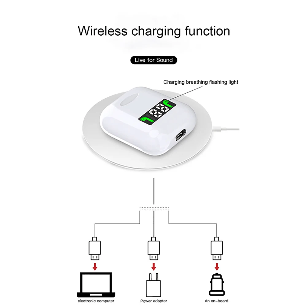 VTIN I99 TWS наушники Bluetooth 5,0 беспроводные наушники IPX5 водонепроницаемые стерео наушники для huawei P30 Lite Iphone 11 PK i12 i80