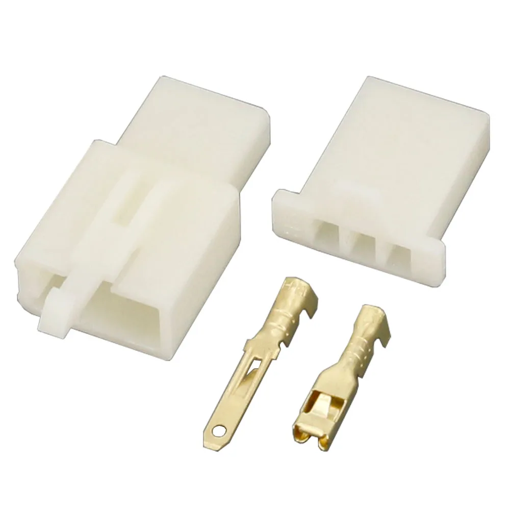conjuntos de conectores pinos fio eletrico plugue macho femea automovel iluminacao adaptador conector 02