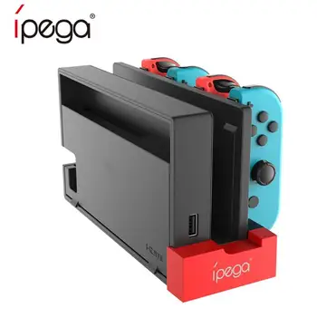 

IPEGA PG-9186 Game Console with Indicator Controller Charger Charging Dock Stand Station Holder for Nintendo Switch Joy-Con