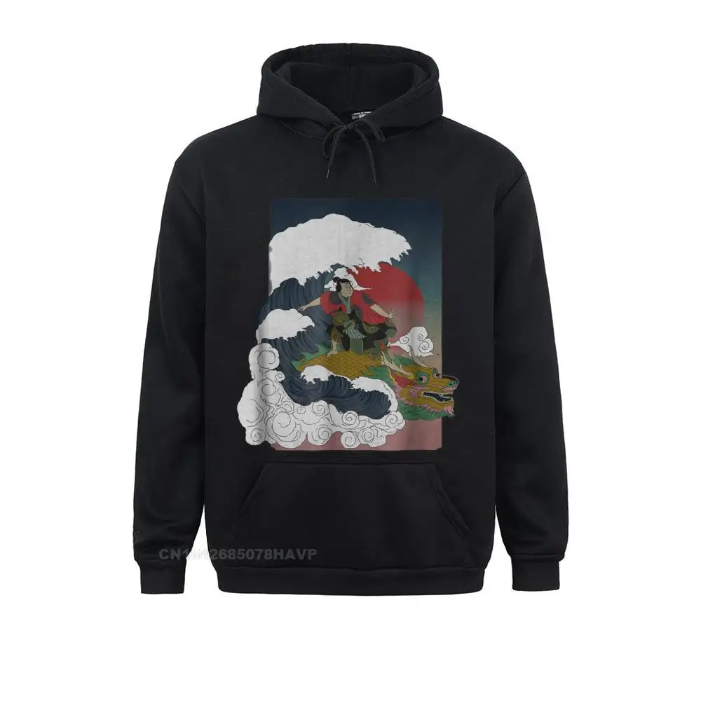 

Funny Funny Woot Surfing Samurai Hoodie Casual Sweatshirts Men Hoodies Long Sleeve Summer/Fall Casual Clothes