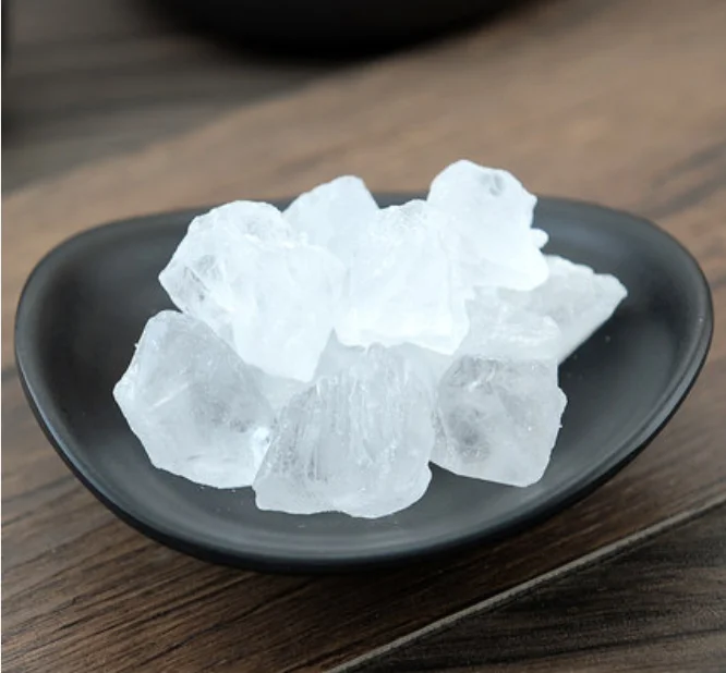 

50-100g/pack Silver Loose-packed Alum Mineral Crystal Solid Antiperspirant Deodorant Absorbent Absorber Smelly Feet Foot Remover