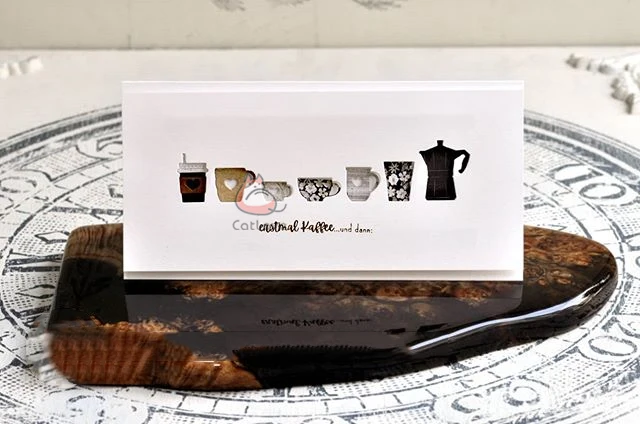 Catlove 커피 컵 금속 절단 다이 스크랩북 금형 칼 스텐실 다이 컷 카드 만들기 DIY 공예 엠보싱 2020 년 새로운 다이 만들기