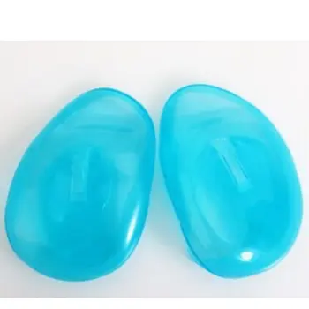 

Silicone hair dyed ear Cover 2PCS Ear Protector Cover Travel Hair Color Showers Water Shampoo Perm Dye Shield