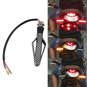 

2Pcs 24 Led Motorcycle Turn Signal Lights Motorbike Indicator For Fog Light Moto Tail Brake Lights Streamer Flashing
