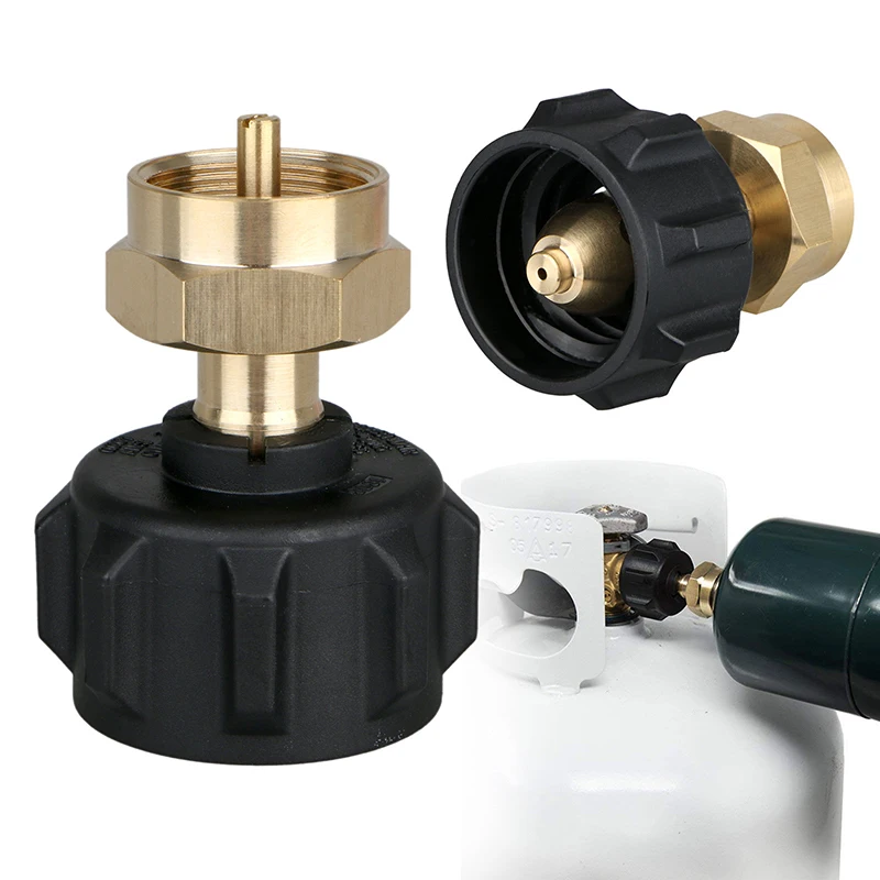 

Fine Workmanship Propane Refill Adapter Lp Gas Cylinder Tank Coupler Heater Bottles Adaptor QCC1 High Stability