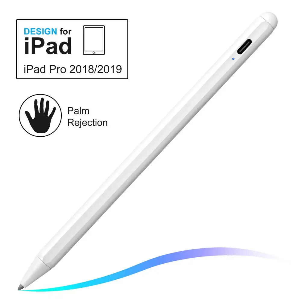 Для Apple Pencil 2 стилус для iPad Pro 11 12,9 9,7 Air 3 10,2 Mini 5 активный карандаш ручка для рисования без задержки