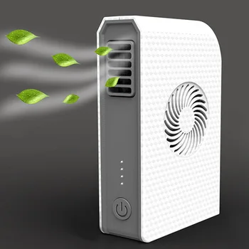 

2 In 1 6000mAh Power Bank Low Noise Charger Portable Personal Bladeless Camping Power Bank Mini Fan USB Rechargeable Outdoor