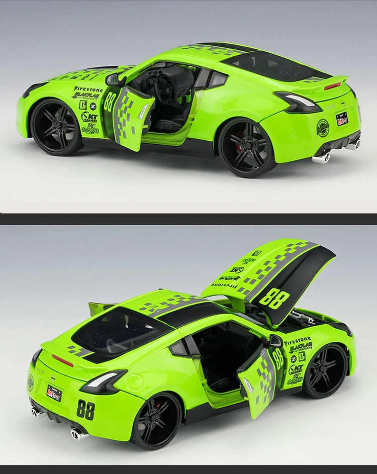 Maisto 1:24 2009 Nissan 370Z спортивный автомобиль модифицированная версия модель автомобиля из сплава украшение Коллекция игрушек инструменты подарок