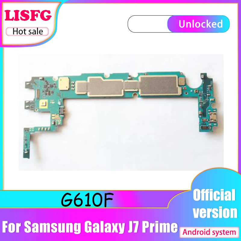 Оригинальная материнская плата для Samsung Galaxy J7 Prime G610F G615F 100% разблокированная |