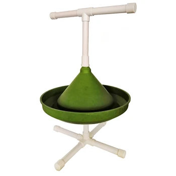 

Parrot Stand Bird Toys Portable Perch and Training Tool Light Weight Bird Stand Safe Sturdy Tool for All Sizes Parrots