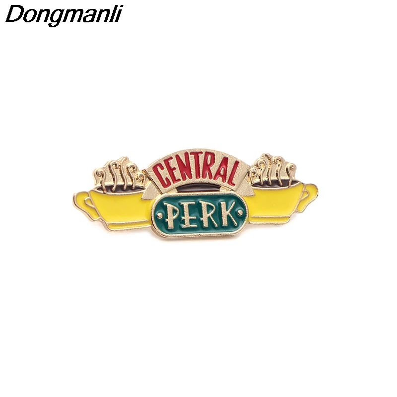 P3219 Dongmanli друзья ТВ шоу металлические эмалированные булавки броши мультфильм