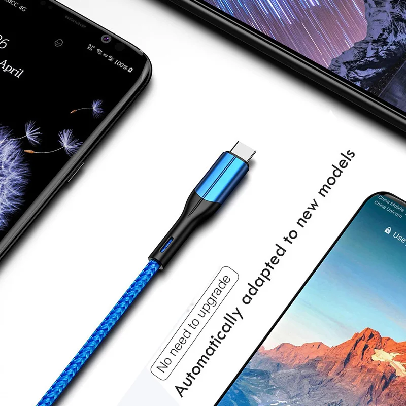 Oppselve USB C кабель для быстрой зарядки для samsung Galaxy Xiaomi Redmi type-c кабель для huawei Oneplus Phone USB-C зарядное устройство