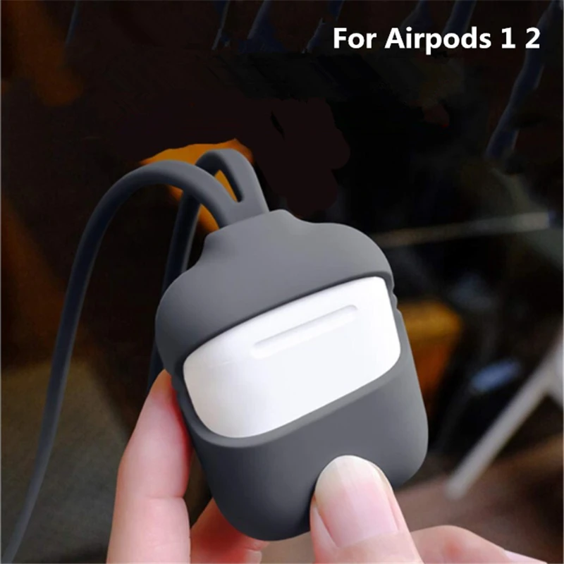 

Original Silicone Case For Apple Airpods 2 1 Slim Cover Liquid Silicone Cases Multicolor Protective delicate Skin for Airpods
