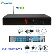 8-канальный сетевой видеорегистратор 5 в 1 коаксиальный видео регистратор H.264. 8CH видео Регистраторы с WI-FI XMEYE P2P HDMI VGA P2P видеонаблюдения XVI AHD TVI CVI CVBS камера
