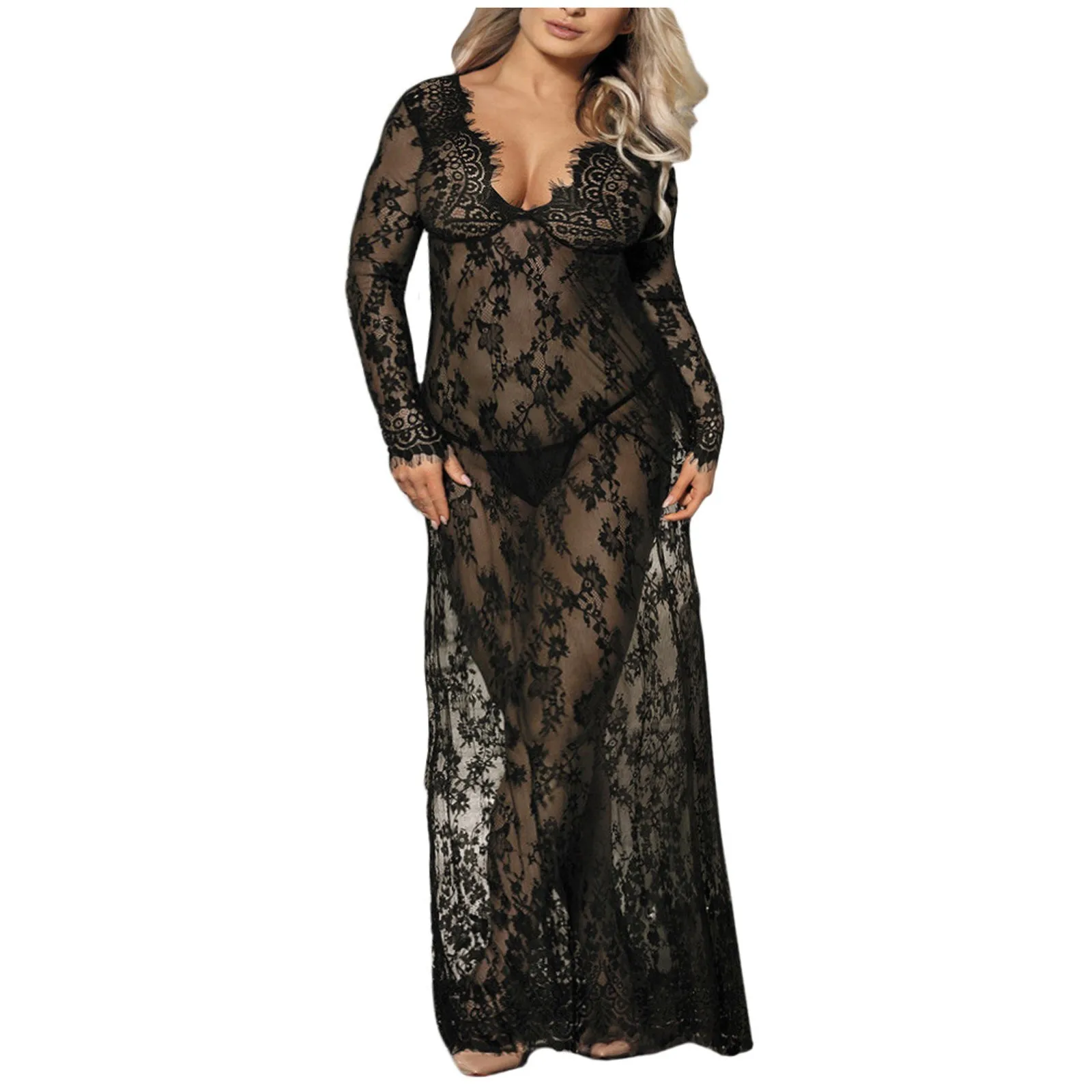 Lace Sexy Night Dress