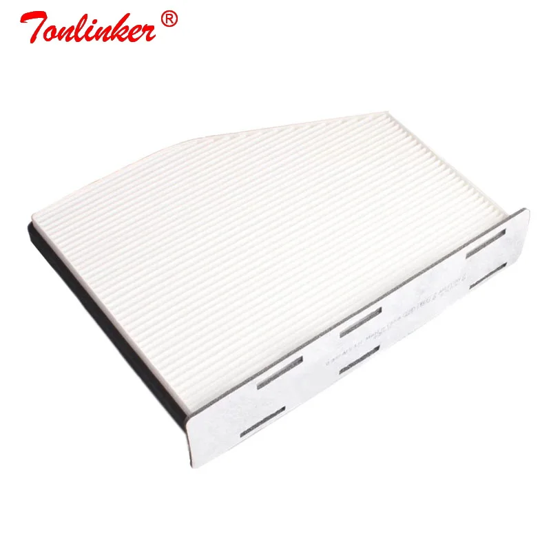 Фильтр салона для Audi A3 8P 2003-2013/S3 quattro 2006-2012/Audi TT 8J 2006-/Roadster 2007- 1 шт. белый Шелковый пыльца фильтр
