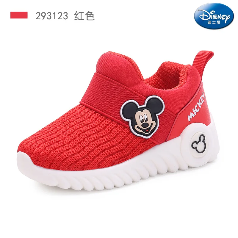 Disney/детская обувь; Новинка года; Осенняя обувь для малышей с героями мультфильмов; нескользящая спортивная обувь для девочек; функциональная обувь - Цвет: 4