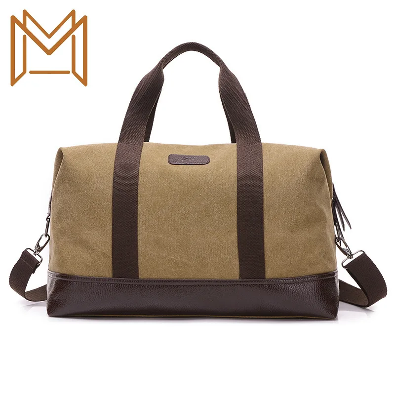 

Tide Package Men's Singles Shoulder Package Oblique Satchel Canvas Travelling Bag Capacity Outdoors Package