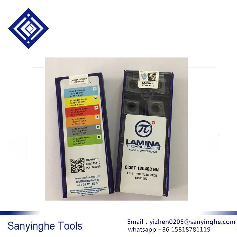 CNMG120404NN-LT10 CNMG120408NN-LT10 CNMG120412NN-LT10 sanyinghe ЧПУ карбидные Токарные Вставки лезвия с ЧПУ Токарный Инструмент(10 шт./лот