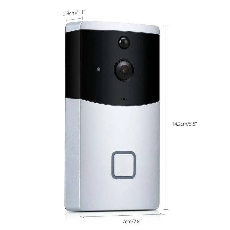 

2019 New 1pc Smart Doorbell Wireless Romote Control Home Wifi House HD Two-way Speech Bell