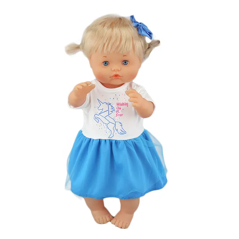 Новая Милая одежда, размер 40 см, 41 см, Nenucos Doll Nenuco Ropa Hermanita, фиолетовая футболка с длинными рукавами, штаны в фиолетовый горошек с шапочкой