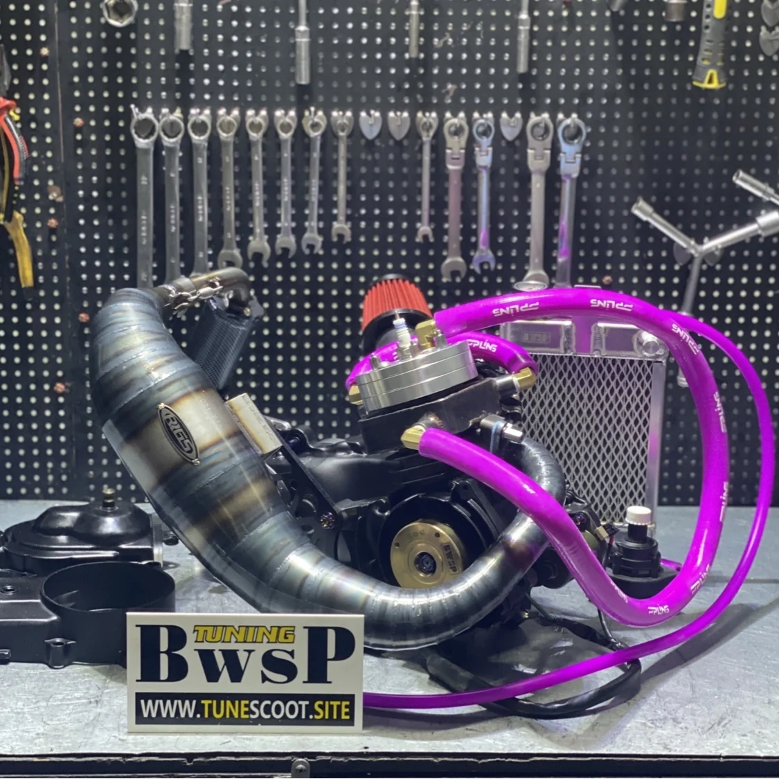 DIO50 двигатель 125cc AF18 водяное охлаждение JISO цилиндр с большим отверстием 54 мм