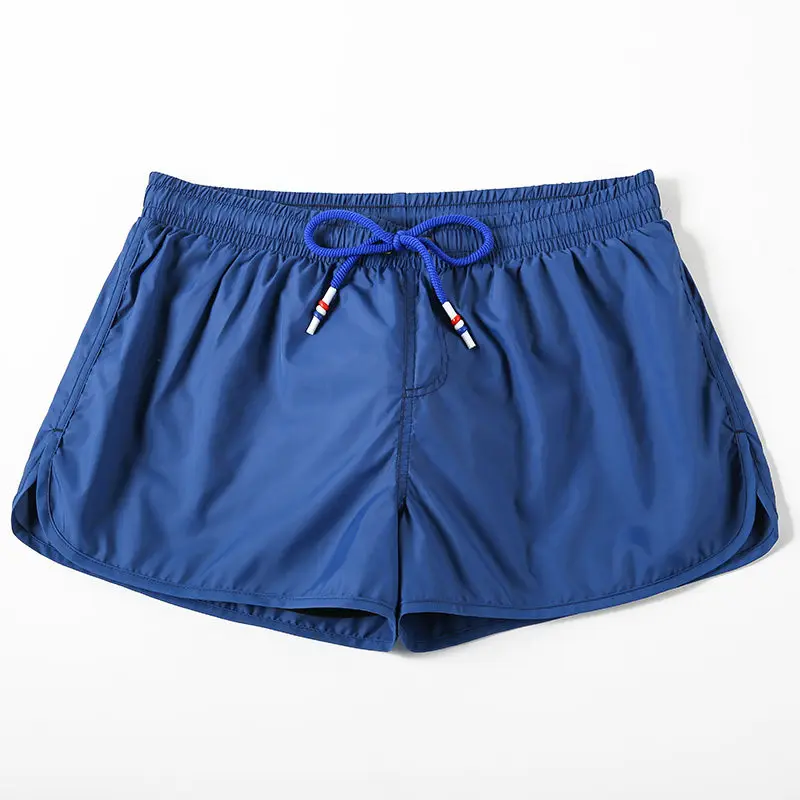 Мужские шорты для плавания с пуш-ап эффектом, мужские плавки, пляжные шорты, быстросохнущие мужские плавки для серфинга sunga Frlo - Цвет: Dark Blue