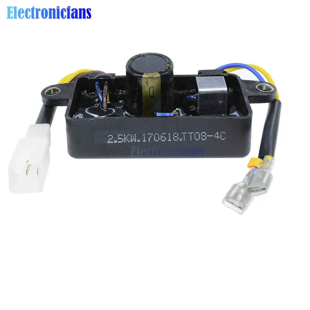 AVR Single Phase Voltage Regulator For 2KW 3KW Gasoline Generator
