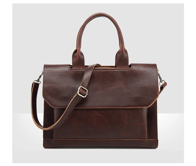 Корейский стиль Tide деловой портфель кожаные мужские Сумки Sac Основная сумка-мессенджер Мужская сумка из искусственной кожи портфель для ноутбука папка
