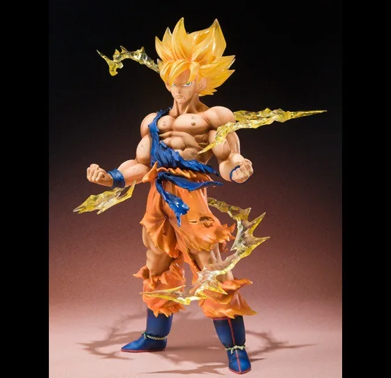 Аниме периферийная модель Soul Limited Супер Saiyan люди битва повреждения Sun Wukong Garage Kit