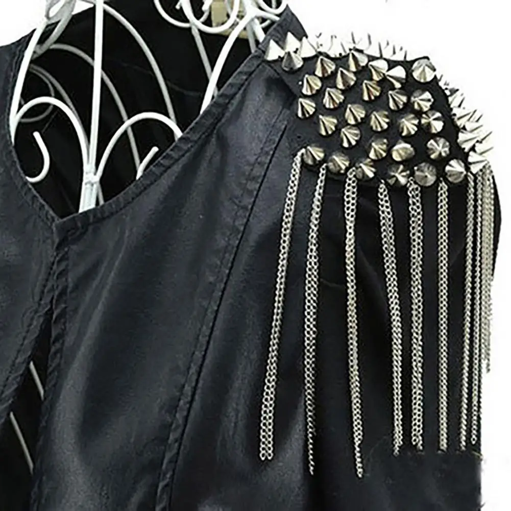 Vintage Brooch Charming Tassel Chain Punk Style Shoulder Board Mark Badges Celebration Party Suit Accessories | Украшения и