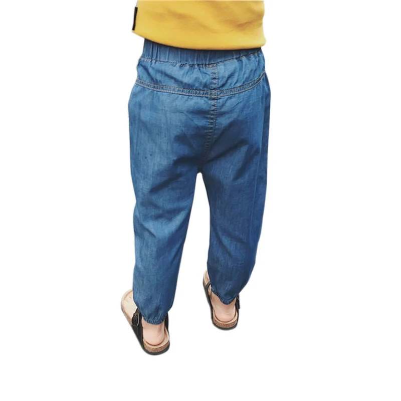Summer Toddlers Infant Kids Denim Pants Baby Boys Long Pants Sports Trousers Bottoms 2-7T Soft Cotton Toddler Boy Clothes