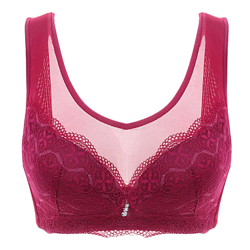 Для женщин топа с полной чашкой и бюстгальтер, Короткие топы BH сексуальные цветочные кружева бюстгальтер широкий плечевой ремень нижнее белье пуш-ап спортивный бюстгальтер для девочек переходного возраста от Для женщин нижнее бельё для девочек