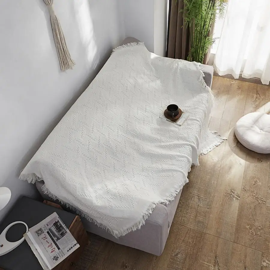 

Universal T Shape Pattern Sofa Towel Sofa Slipcover Thicken Blanket Couch Furniture Case Carpet Sofa Cover