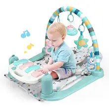 Kidlove 2-в-1 Детские Фитнес пианино Складная Детские музыкальные стул для детей раннего образования Игрушка Рождественский подарок