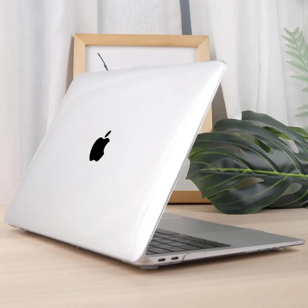 Прозрачный жесткий чехол для Macbook Air 13 Retina Pro 15 16 2020 A2289 A2159 с бесплатной крышкой