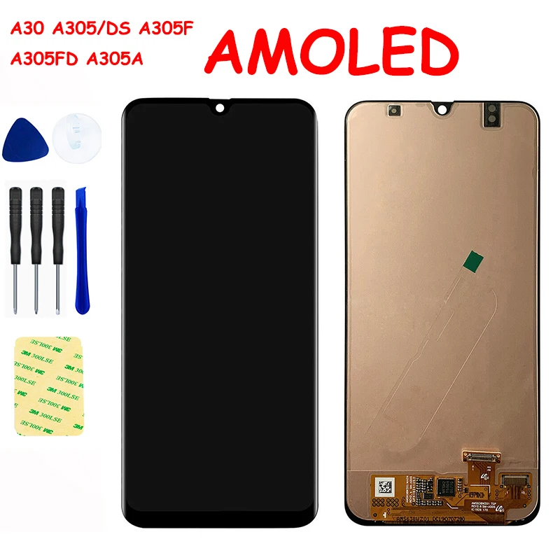 Дисплейный модуль для SAMSUNG GALAXY A30 A305 DS A305F A305FD A305A | Мобильные телефоны и аксессуары