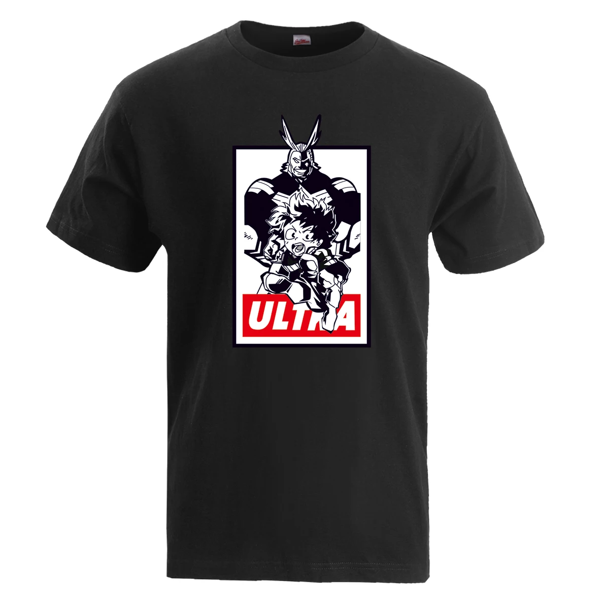 My Hero Academia Midoriya Izuku Anime T Shirt Men 2019 Summer Oversized Cotton T-Shirt Camisetas Hombre Manga Corta Harajuku Top | Мужская