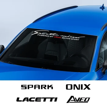 

Windshield Sticker For Chevrolet AVEO BOLT Cavalier Colorado Corvette Cruze Lacetti Onix Orlando Silverado Spark Suburban Tahoe