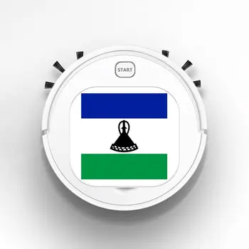 

Smart Robot Vacuum Cleaner Rechargeable USB Auto Sweeping Mop Clean Robot Sweeping Cleaner flag of lesotho