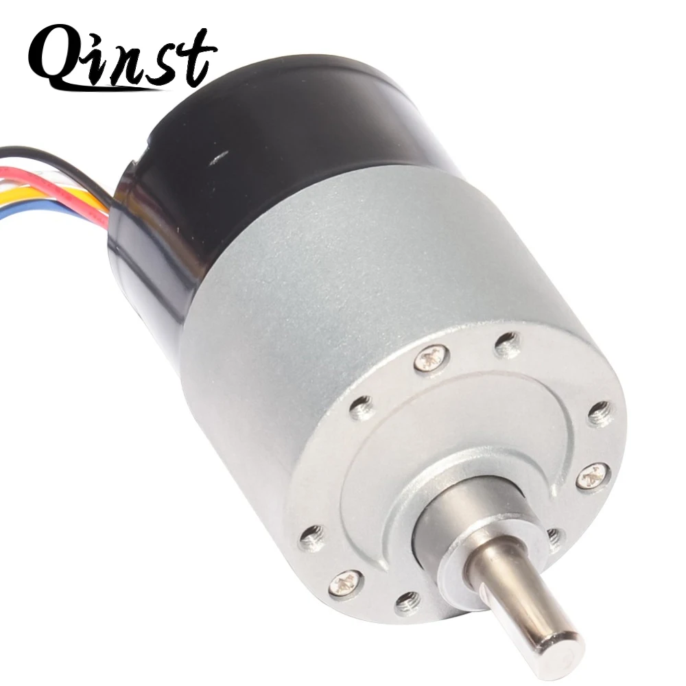 DC бесщеточный Шестерни Мотор 12V 24V Диаметр с ультратонкой оправой 37 мм