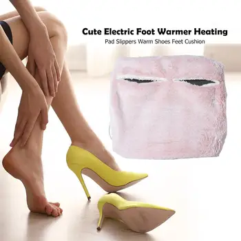 

Comfort Adjustable Soft Warm Heating Pad Non-toxic Skin-friendly Feet Warmer Removable Slippers Heater Thermal Foot Muff